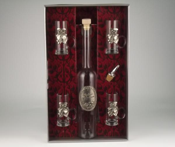 Набор д/водки 6 предметов "Сердечные поздравления"