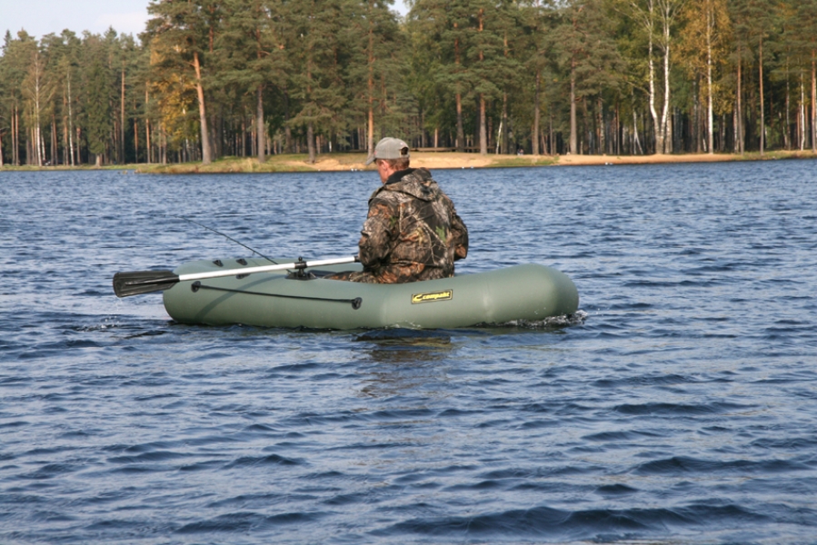 Лодка ПВХ "Компакт-265" гребная, 2 местная