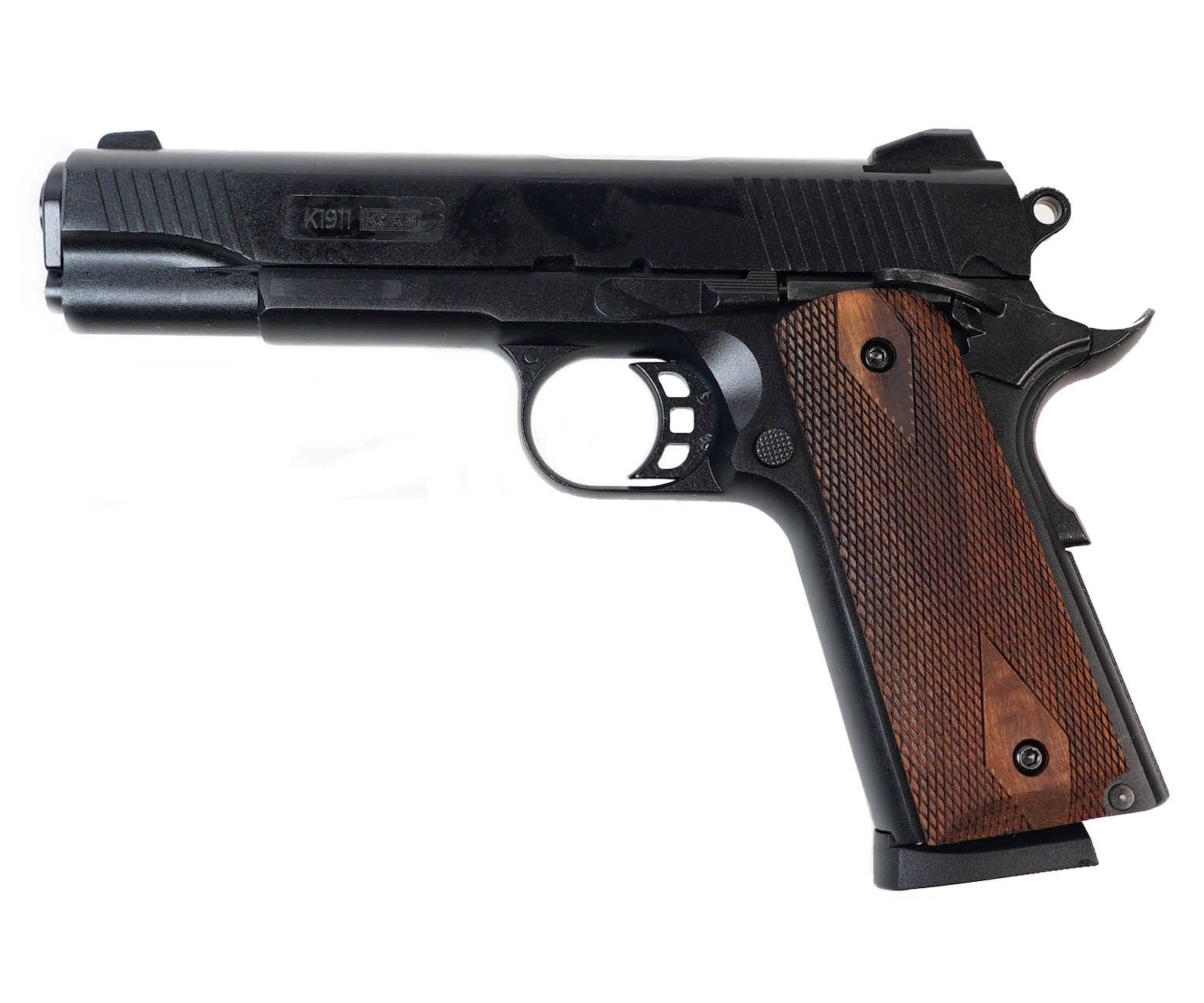 Пистолет сигнальный K1911 CIassic, к.5,5мм (патр.10ТК, черн.)