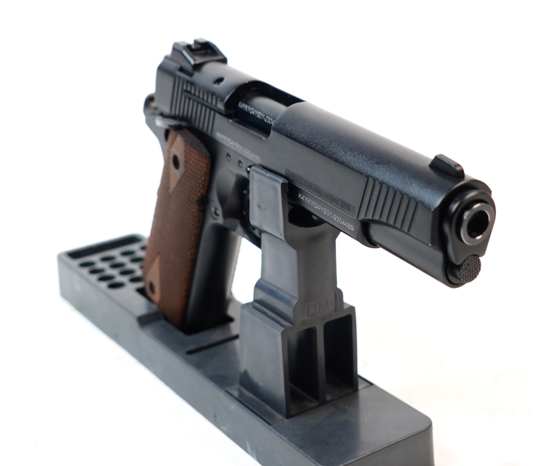 Пистолет сигнальный K1911 CIassic, к.5,5мм (патр.10ТК, черн.)