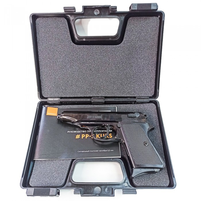 Пистолет сигнальный PP-S к.5,5мм (патр.10ТК, черн.)