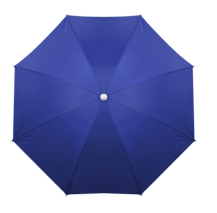 Зонт пляжный "Классика" сер. покрытие d=160, h=170 микс