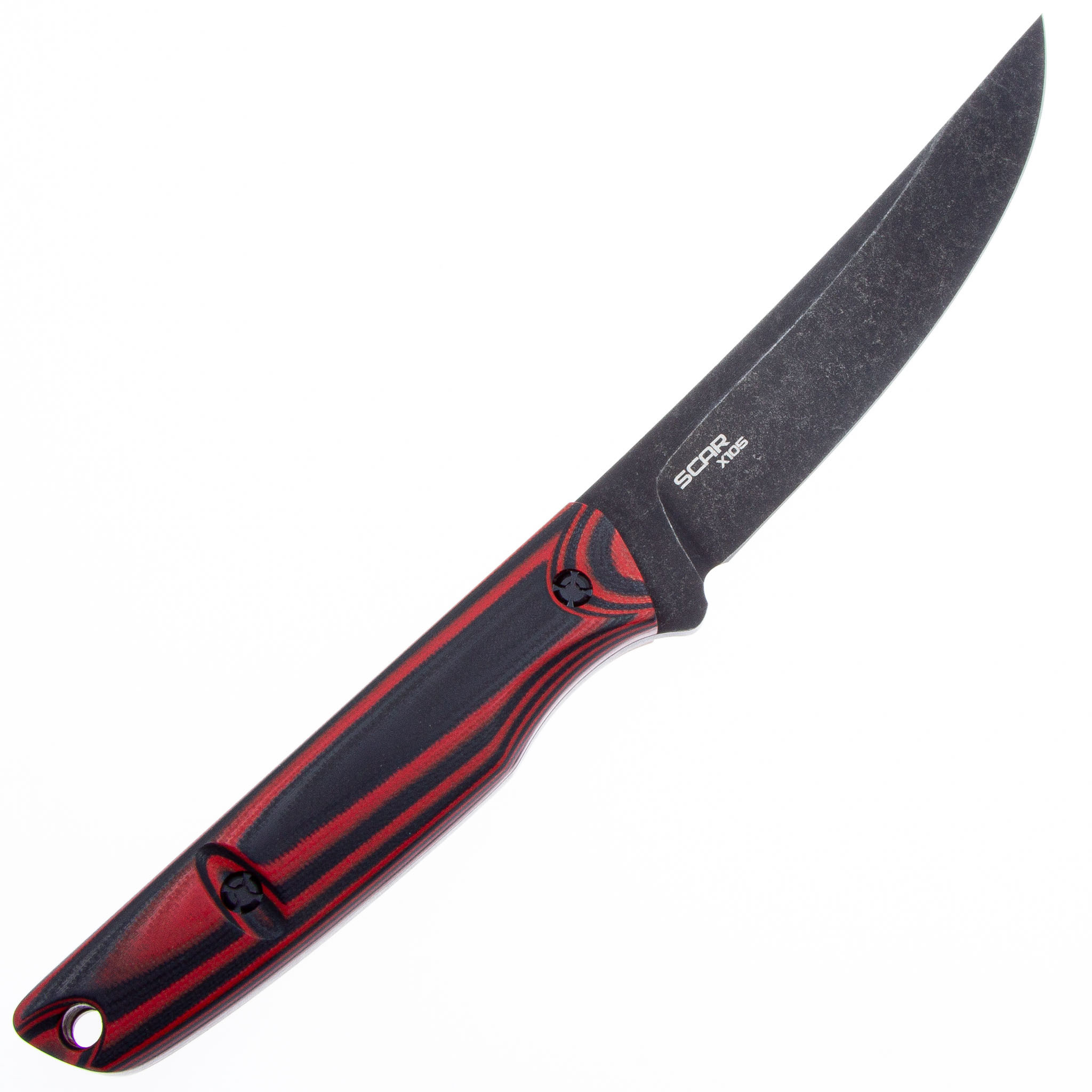 Нож "Scar" red/bl/sw (G10)