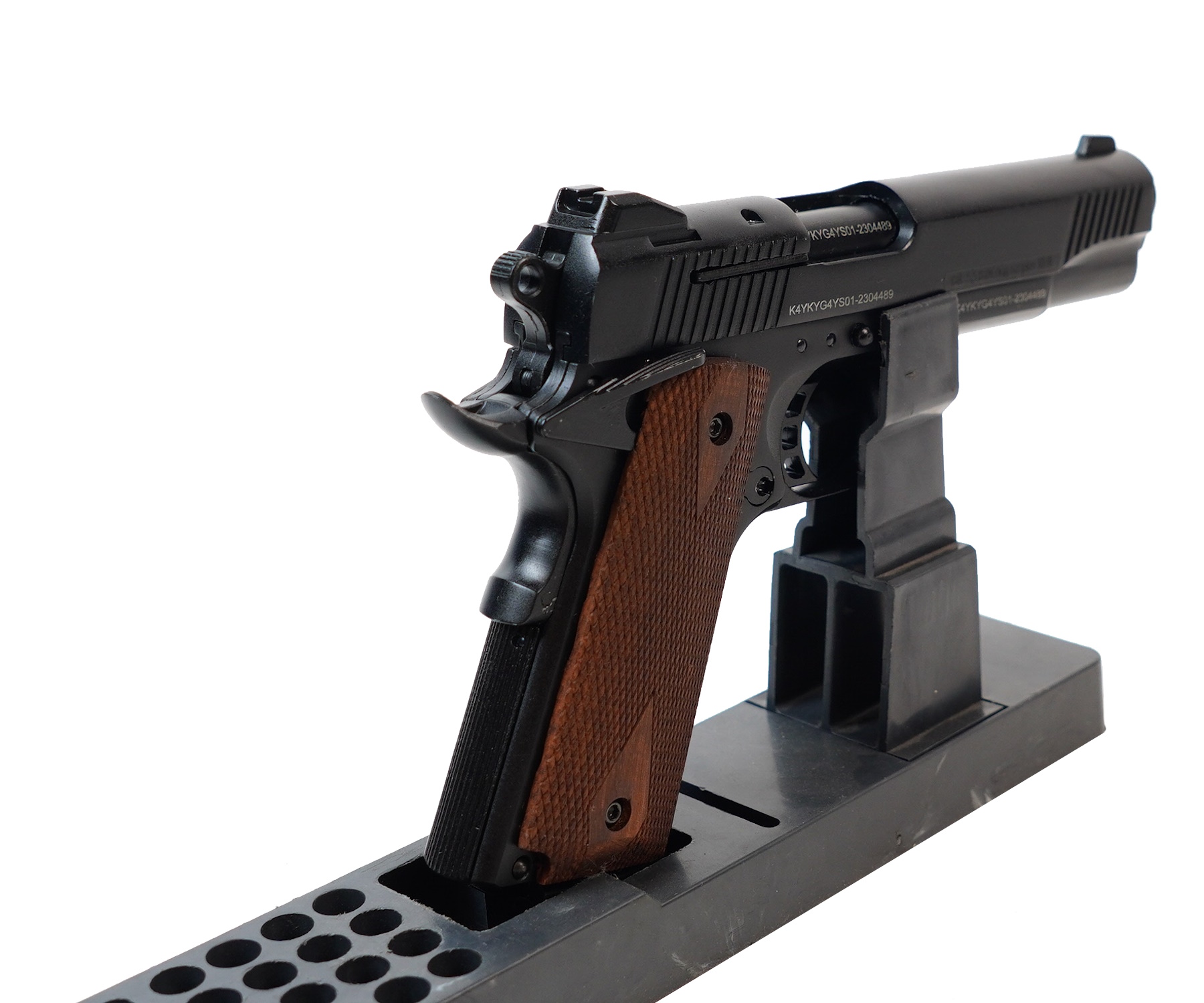 Пистолет сигнальный K1911 CIassic, к.5,5мм (патр.10ТК, черн.)